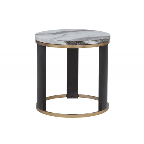 24" Round Icelandic End Table