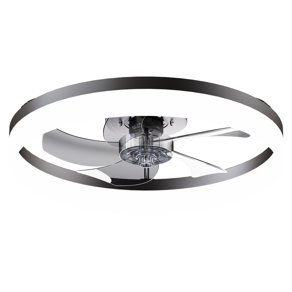 19.7'' LED Ceiling Fan Light with Remote & App Control