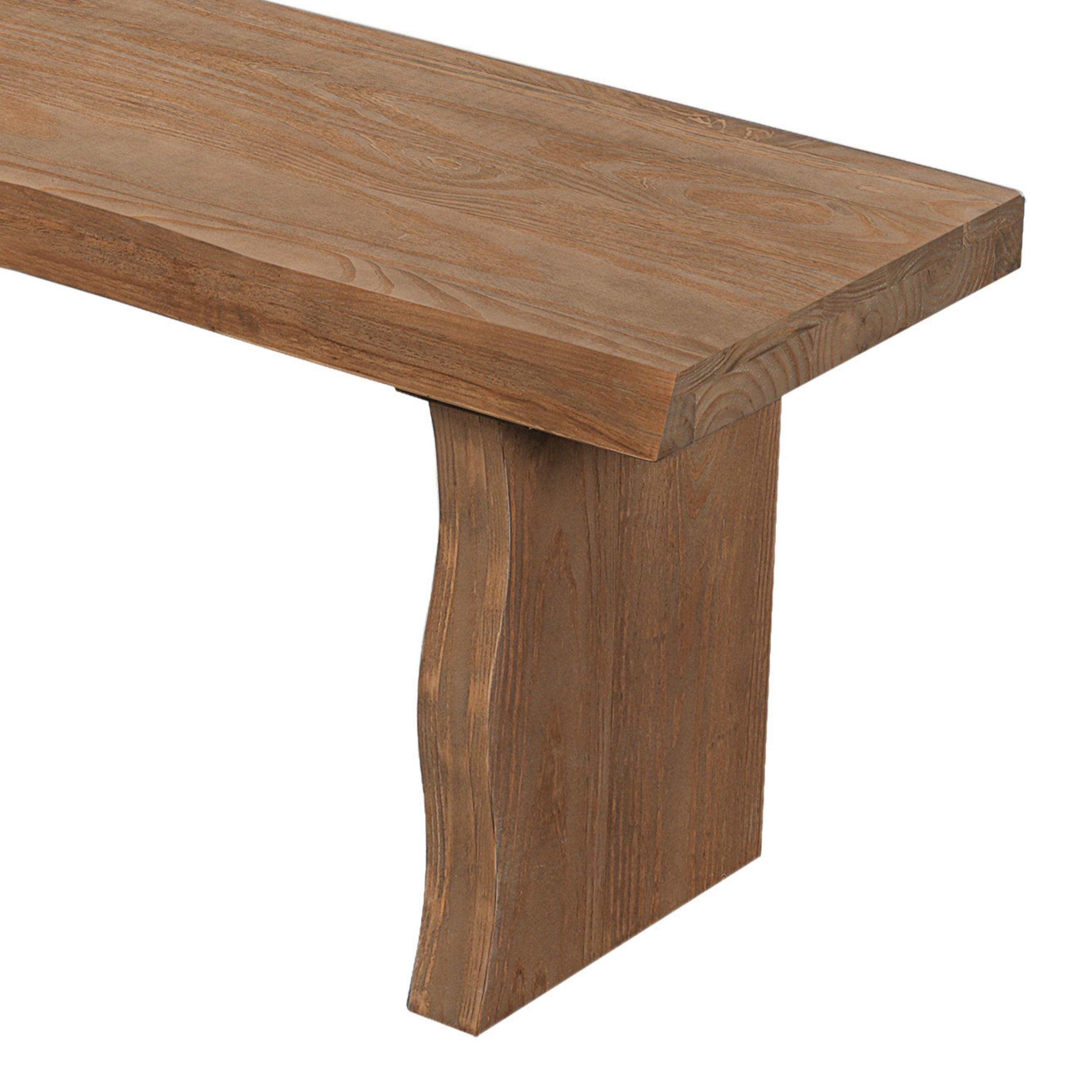 Indoor Pine Dining Bench