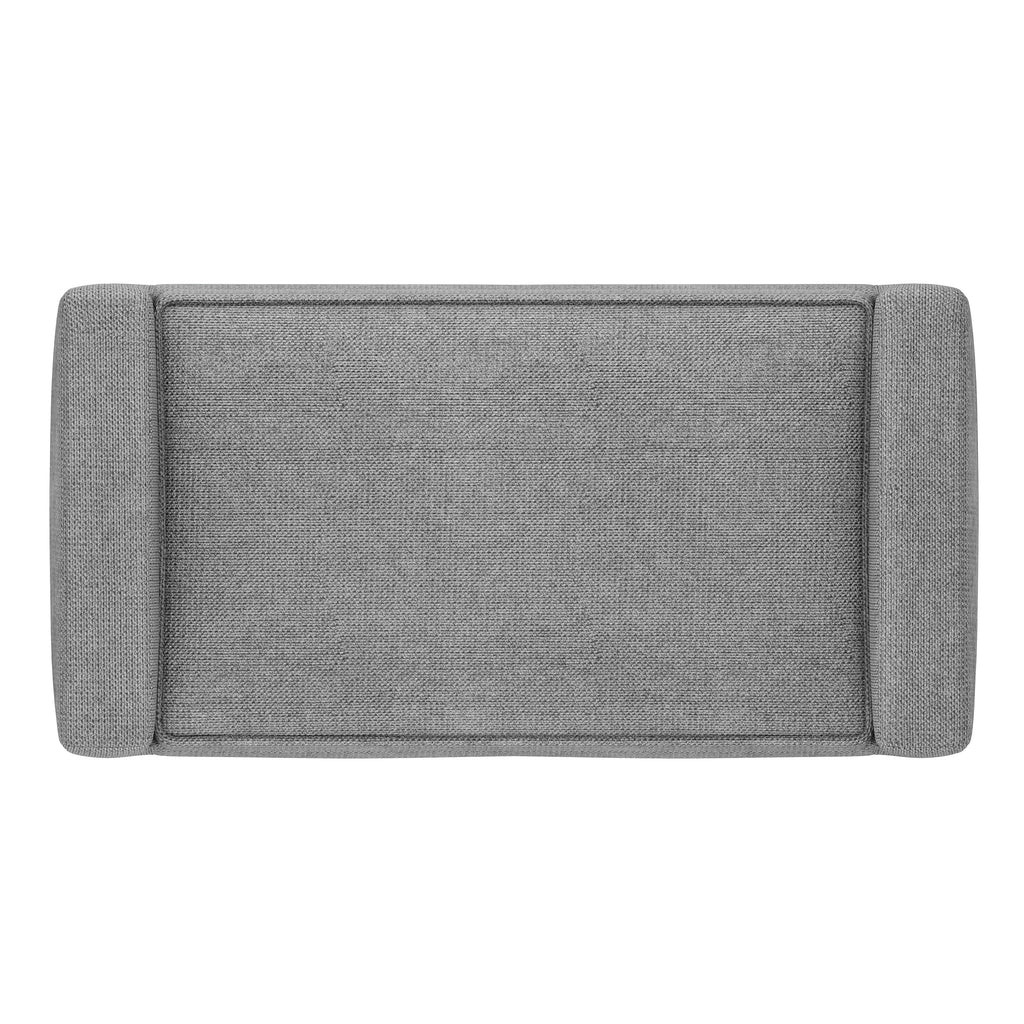 Scott Small Ottoman Bench - Pewter