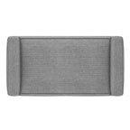 Scott Small Ottoman Bench - Pewter
