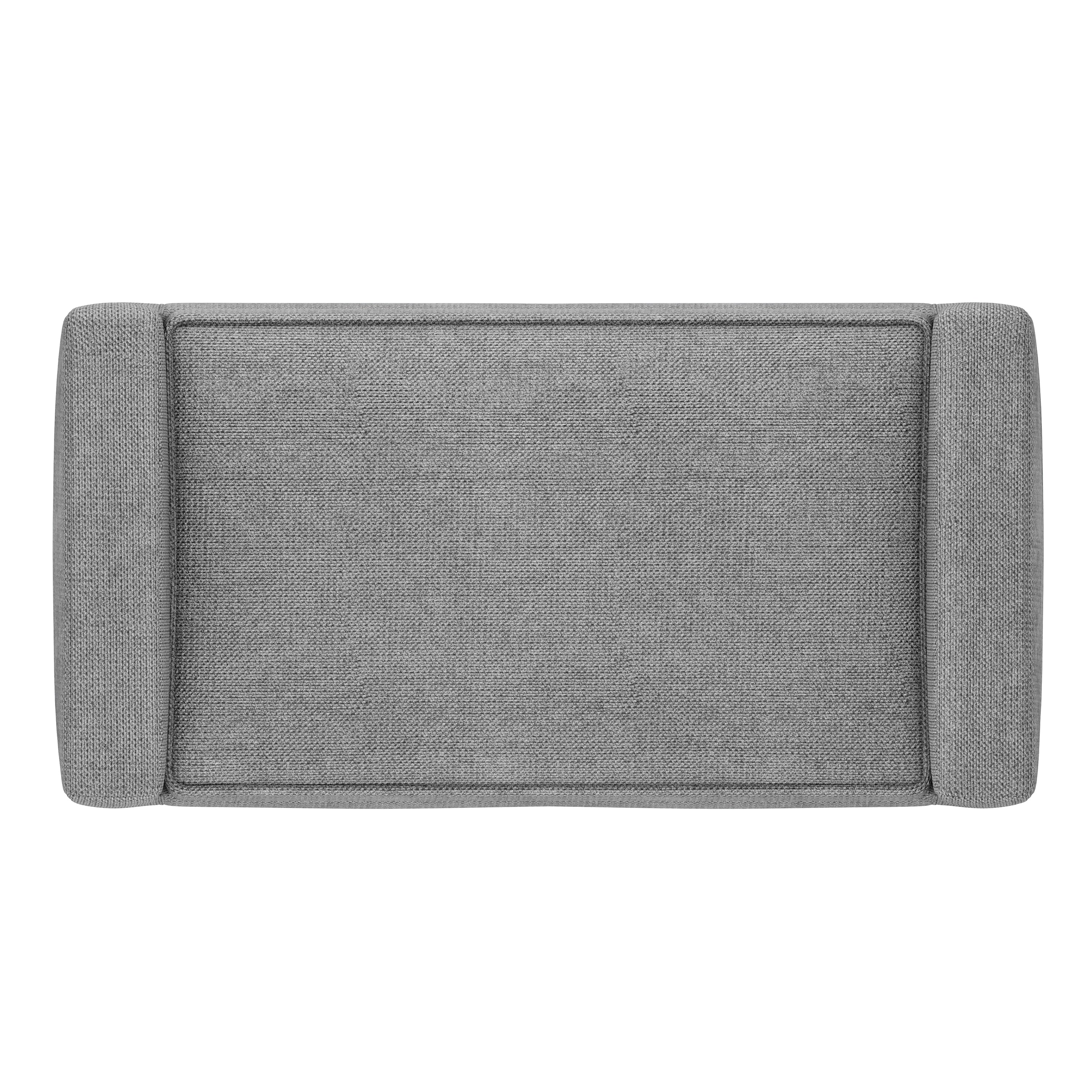 Scott Small Ottoman Bench - Pewter