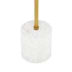Turner 12-Inch Wide Solid Mango & Genuine Marble End Table
