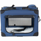 40" Soft Dog Crates Kennel with Mesh Windows