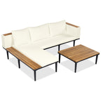 Luxury Patio Furniture Set with Removable Cushions