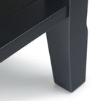 Acadian Solid Wood Narrow Side Table