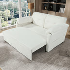Convertible Pull-Out Queen Sleeper Sofa