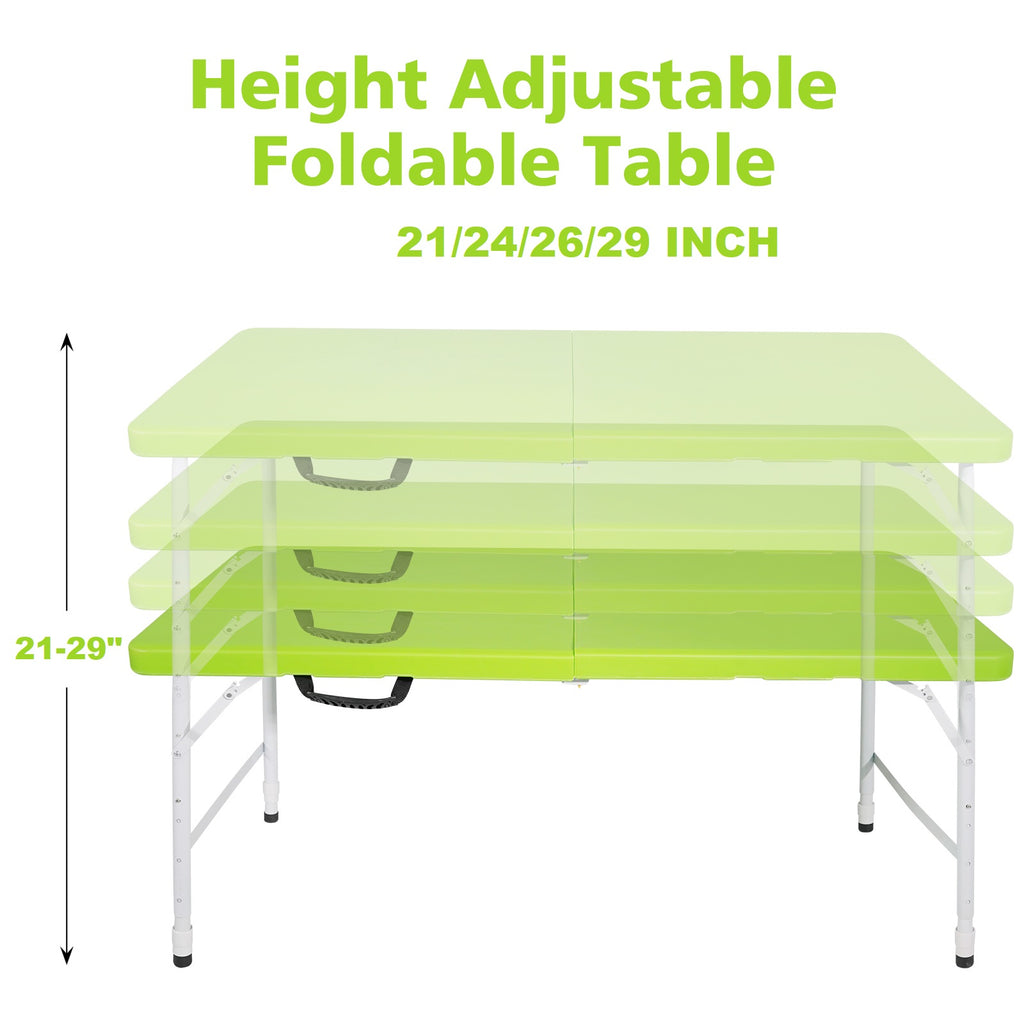 4ft Outdoor Folding Table