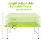 4ft Outdoor Folding Table