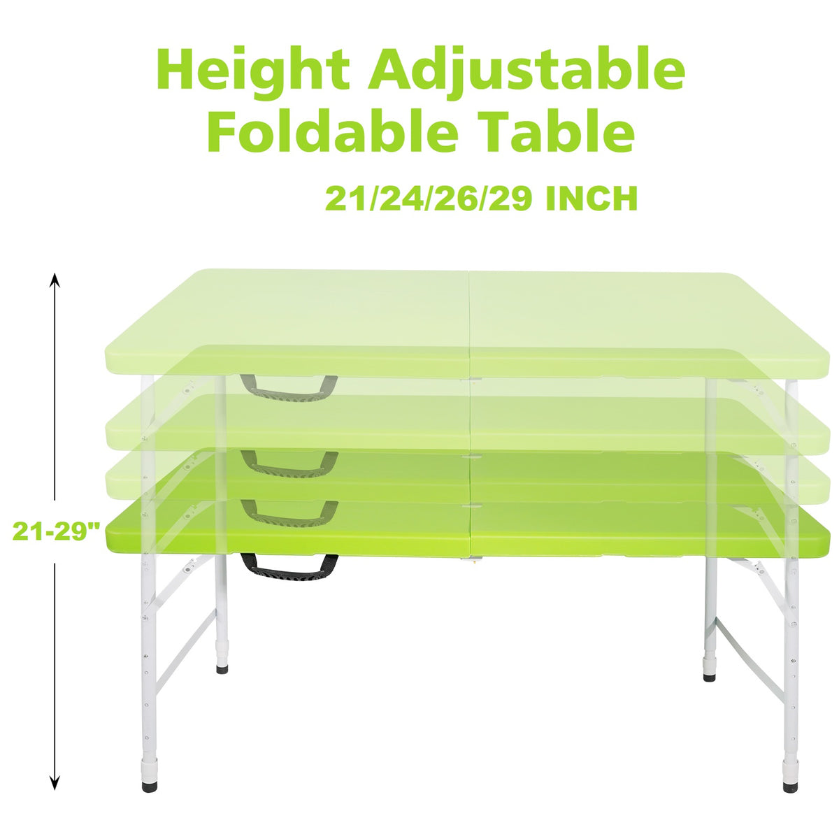 4ft Outdoor Folding Table