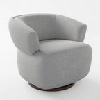 32" Swivel Barrel Accent Chair