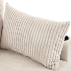 113.4" Sectional Sofa Pull-out Sofa Bed