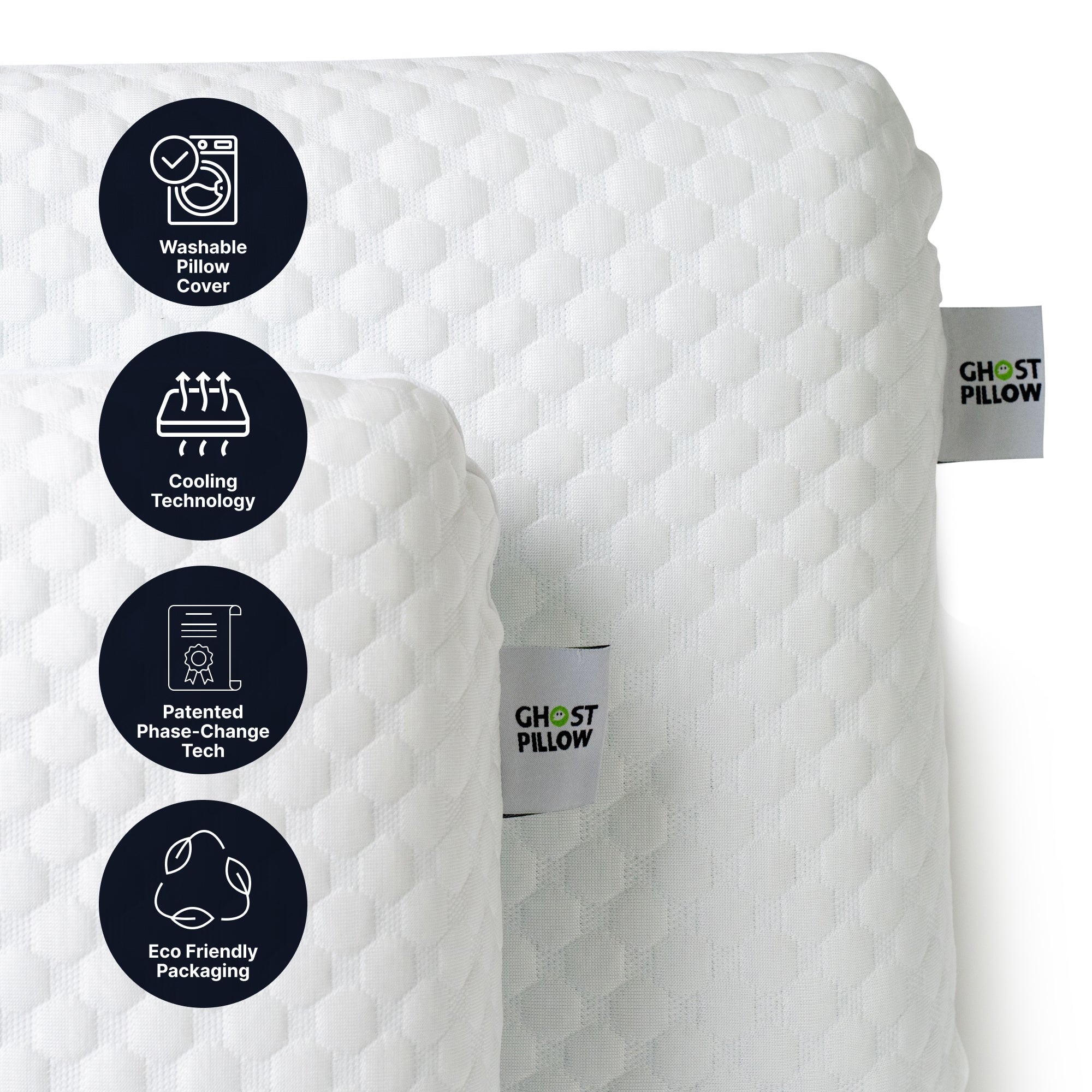 GhostPillow - Gel Memory Foam