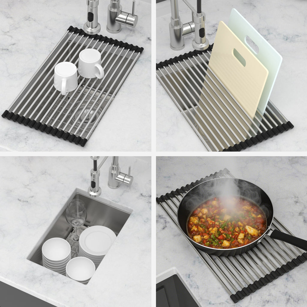 12 Inch Undermount Sink - 12" x 18" x 8" Stainless Steel