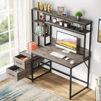 55 Inches Multifunctional Computer Desk