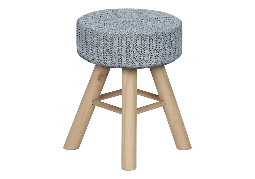 12" Round Ottoman, Pouf, Footrest, Foot Stool