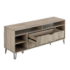 Dumbo 63" Fluted TV Stand in Rustic