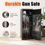 Biometric Large Gun Safe - 57" Quick Access Rifle Safe