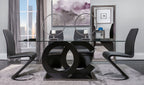 Marcus Horseshoe Dining Chair Set