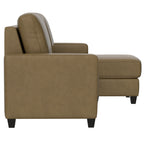 Brown 2-Piece Sofa with Chaise