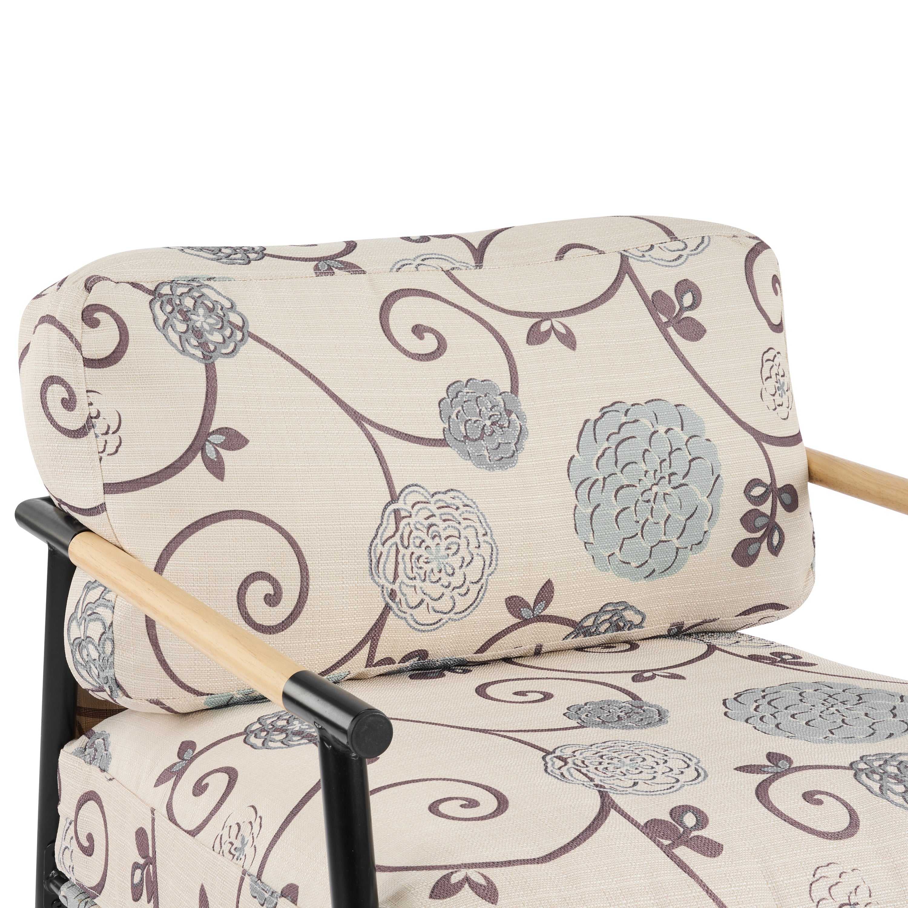 27.56" Modern Accent Chair with Plush Cushions