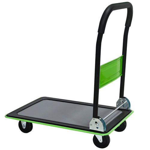 Flatbed Cart with 330lbs Heavy Duty Capacity