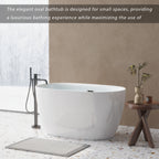 47" Acrylic Freestanding Bathtub