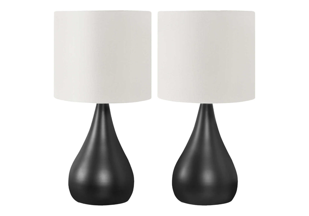 Set Of 2, 18"h Table Lamp