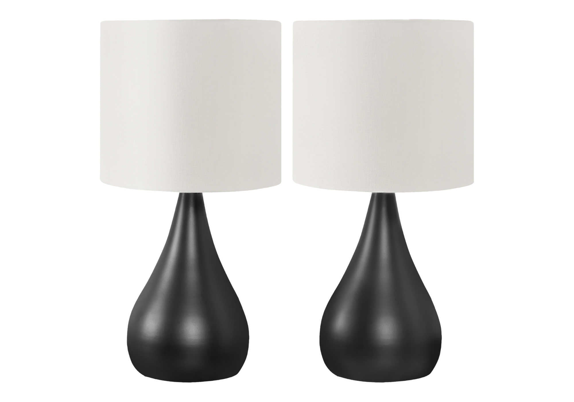 Set Of 2, 18"h Table Lamp