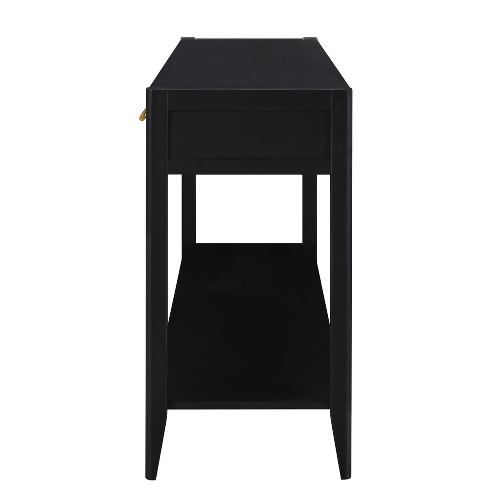 U_STYLE 60" Painted Console Table with 3 Drawers