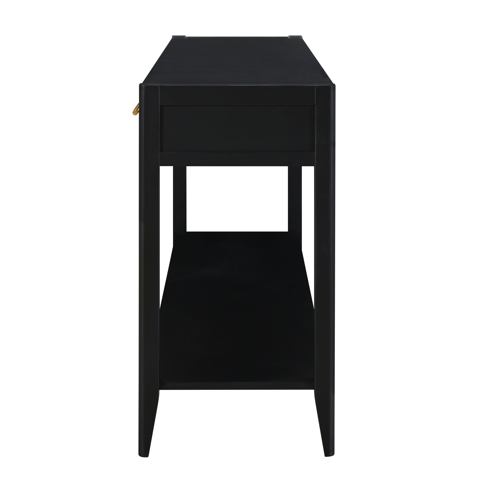 U_STYLE 60" Painted Console Table with 3 Drawers