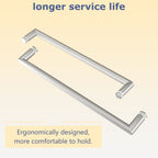 Brushed Nickel Double Bypass Sliding Shower Door