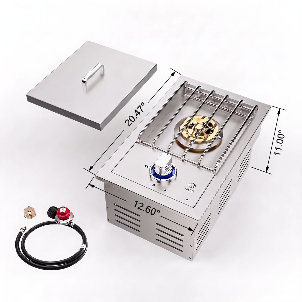 Single Grilling Side Burner