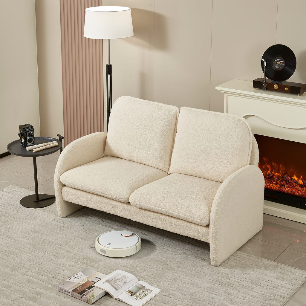 59" Loveseat Sofa Small Couch for Living Room