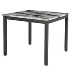 Leoncia Bar Table and 4 Bar Stools