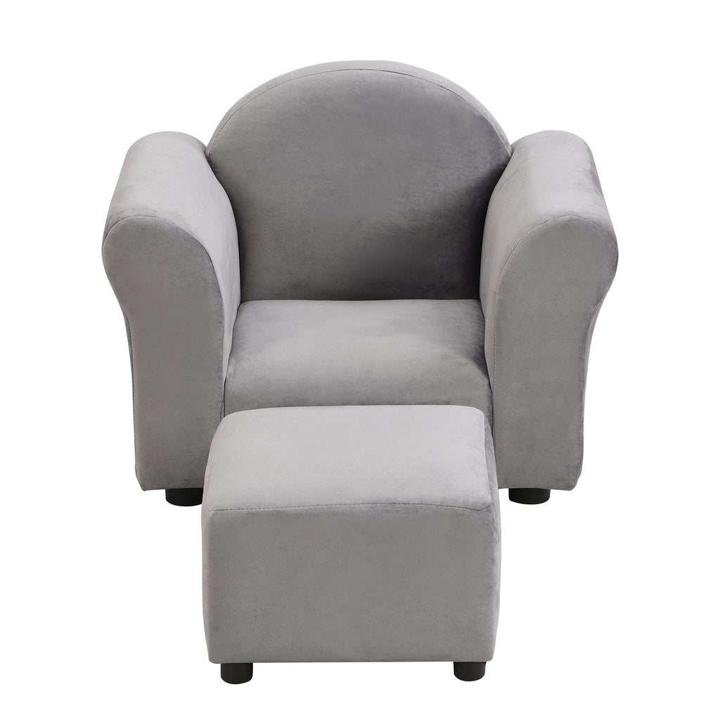 Kids Chair with Ottoman