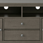 Cosmopolitan 72-Inch Wide Solid Wood TV Stand in Farmhouse