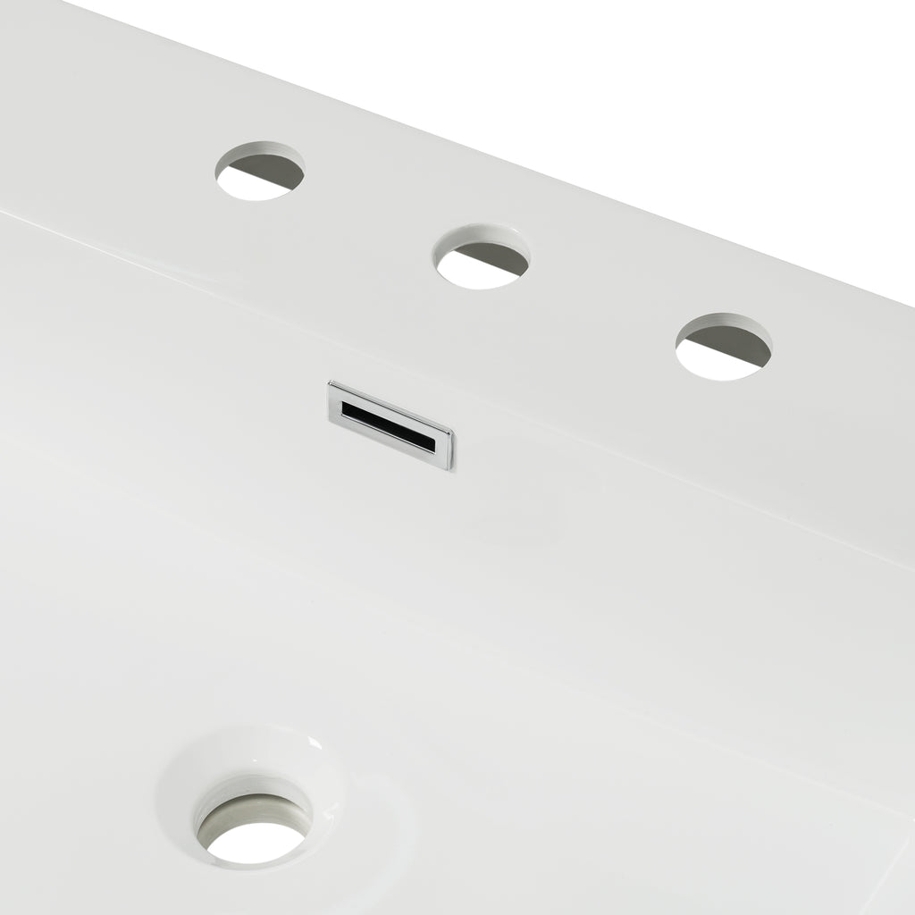 48" Resin Basin for Bathroom Vanity