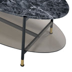 Silas Engineered Stone Top & Nesting Coffee Tables