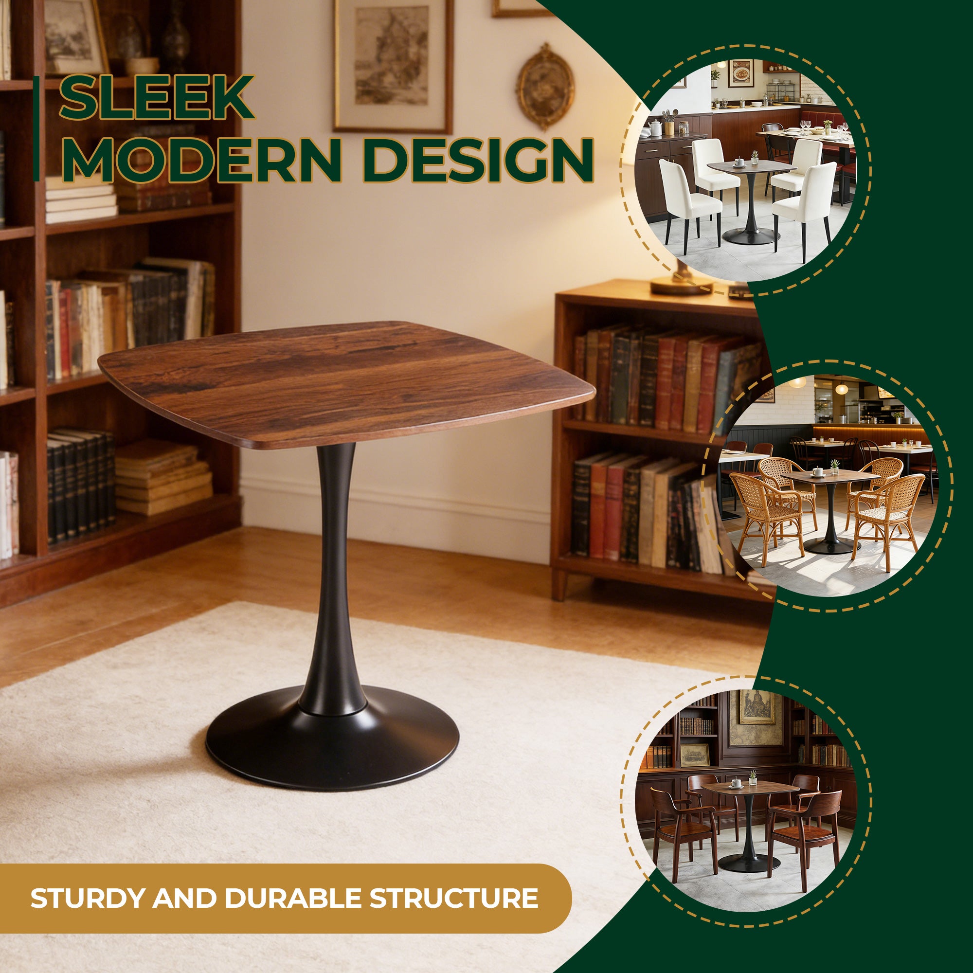 31.5 Inch Dining Table