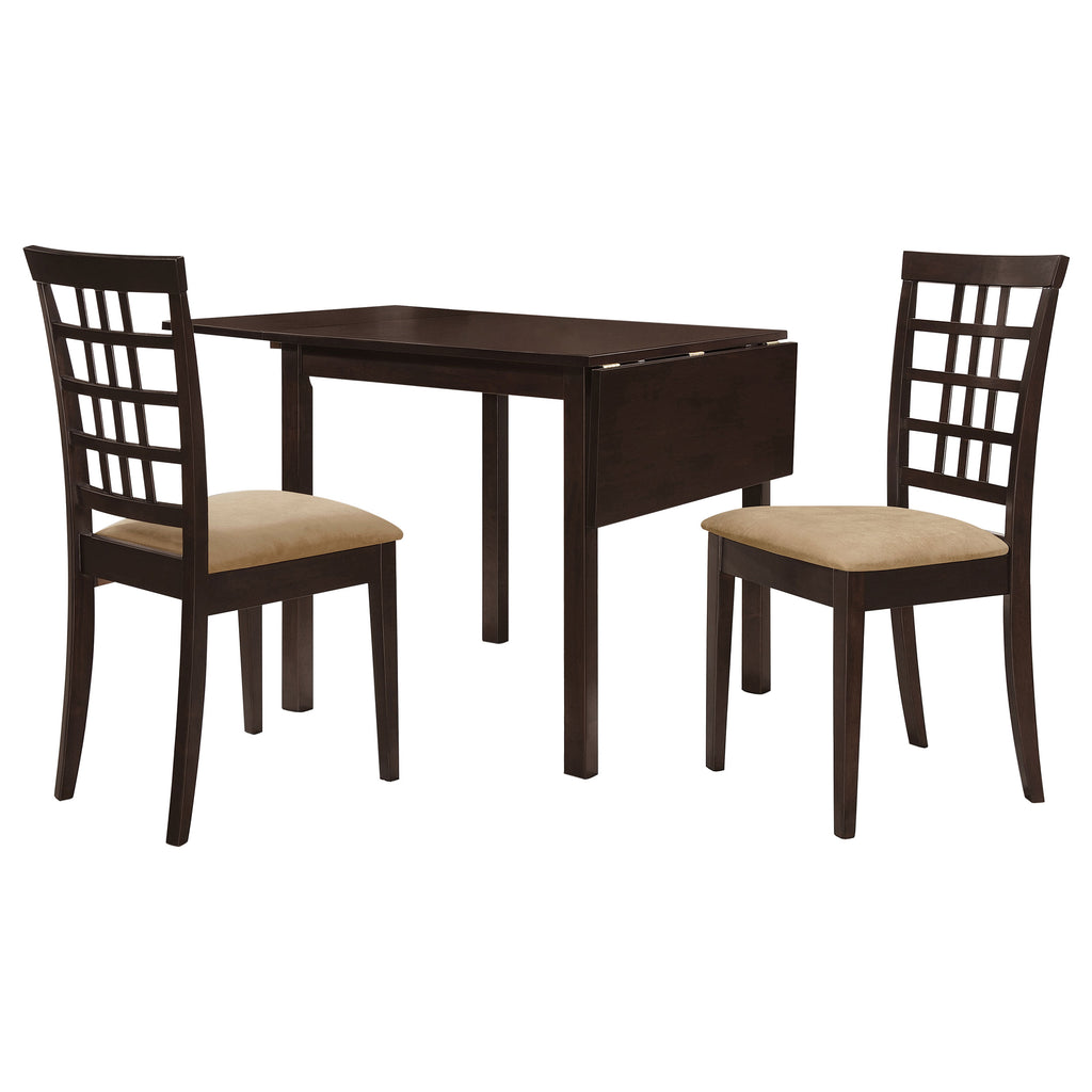 Vanetta Cappuccino 3-Piece Dining Set