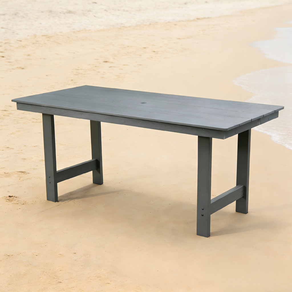 HDPE Patio Dining Family Table