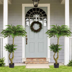 5FT Artificial Willow Tree Tall Fake Potted Plant Faux