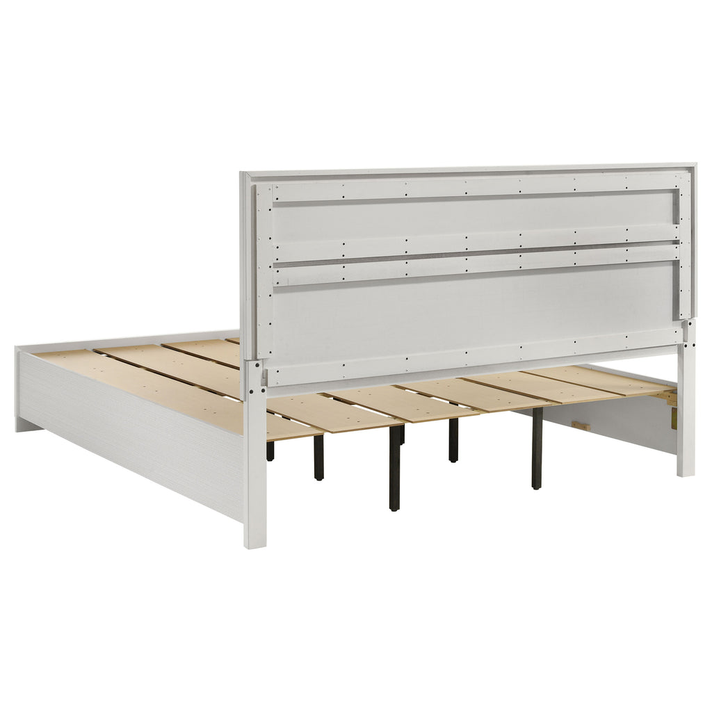 May 2-Drawer Platform Eastern King Storage Bed