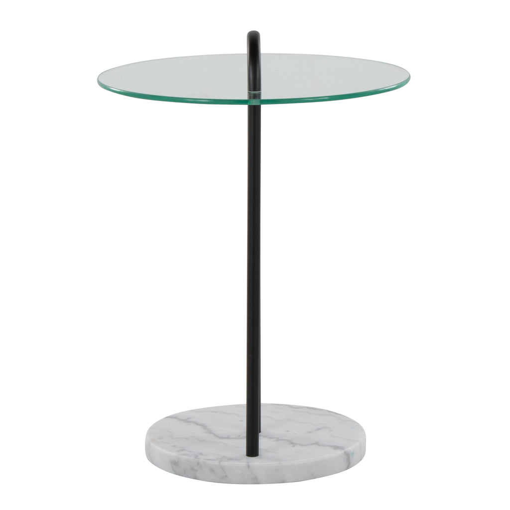 Claire Contemporary Glam Side Table