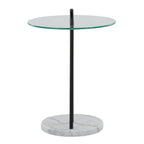 Claire Contemporary Glam Side Table