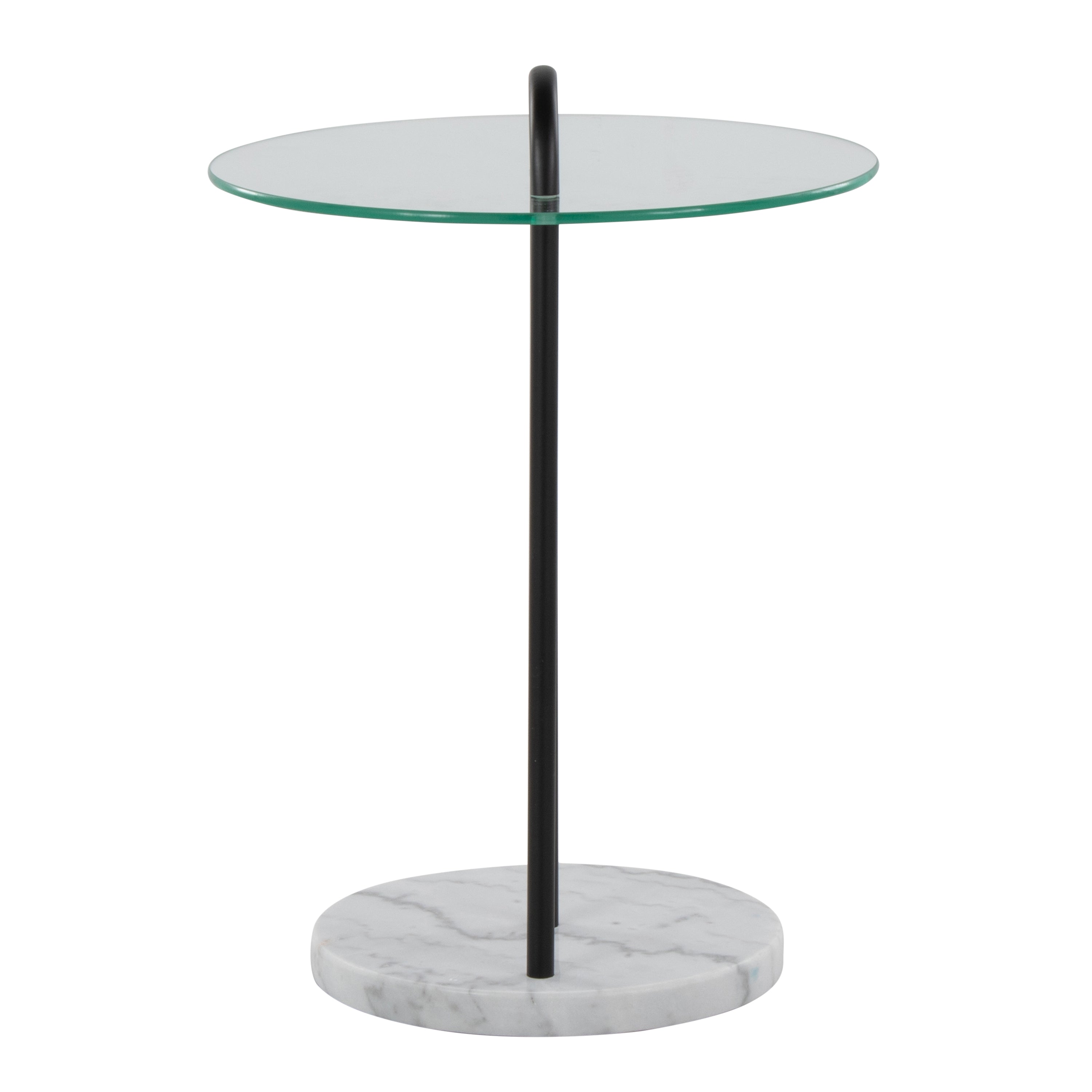 Claire Contemporary Glam Side Table