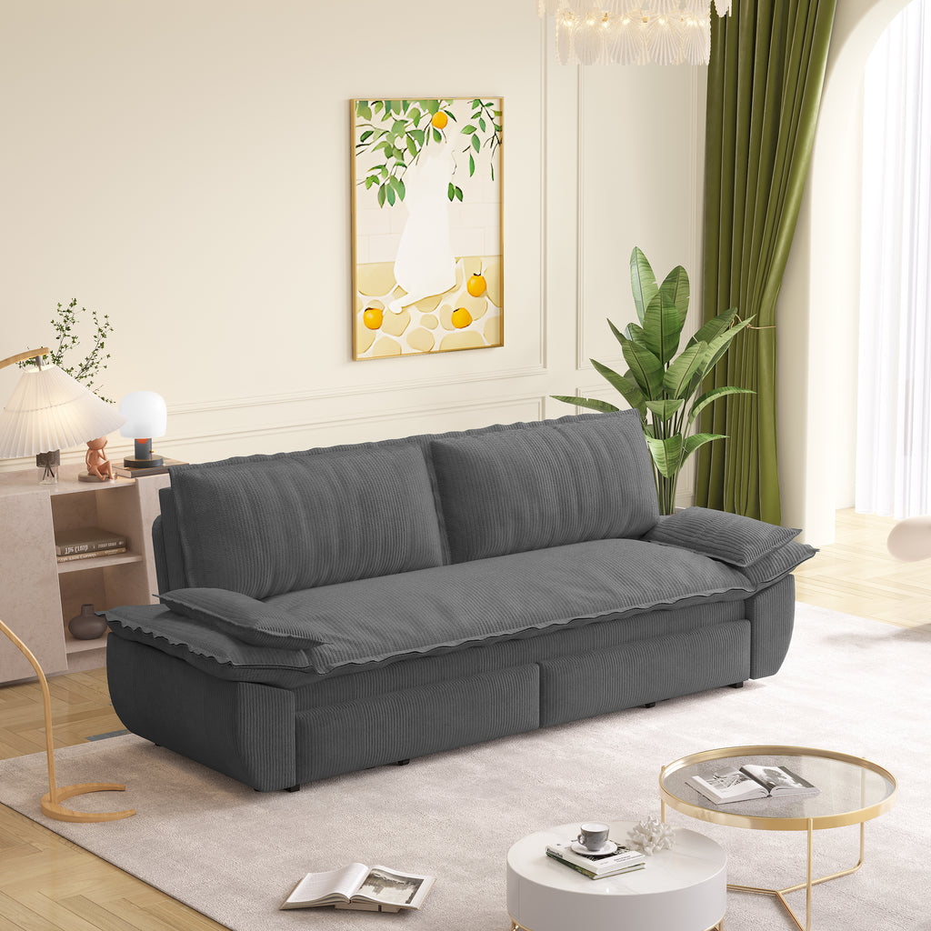 3-in-1 Convertible Sleeper Sofa Bed