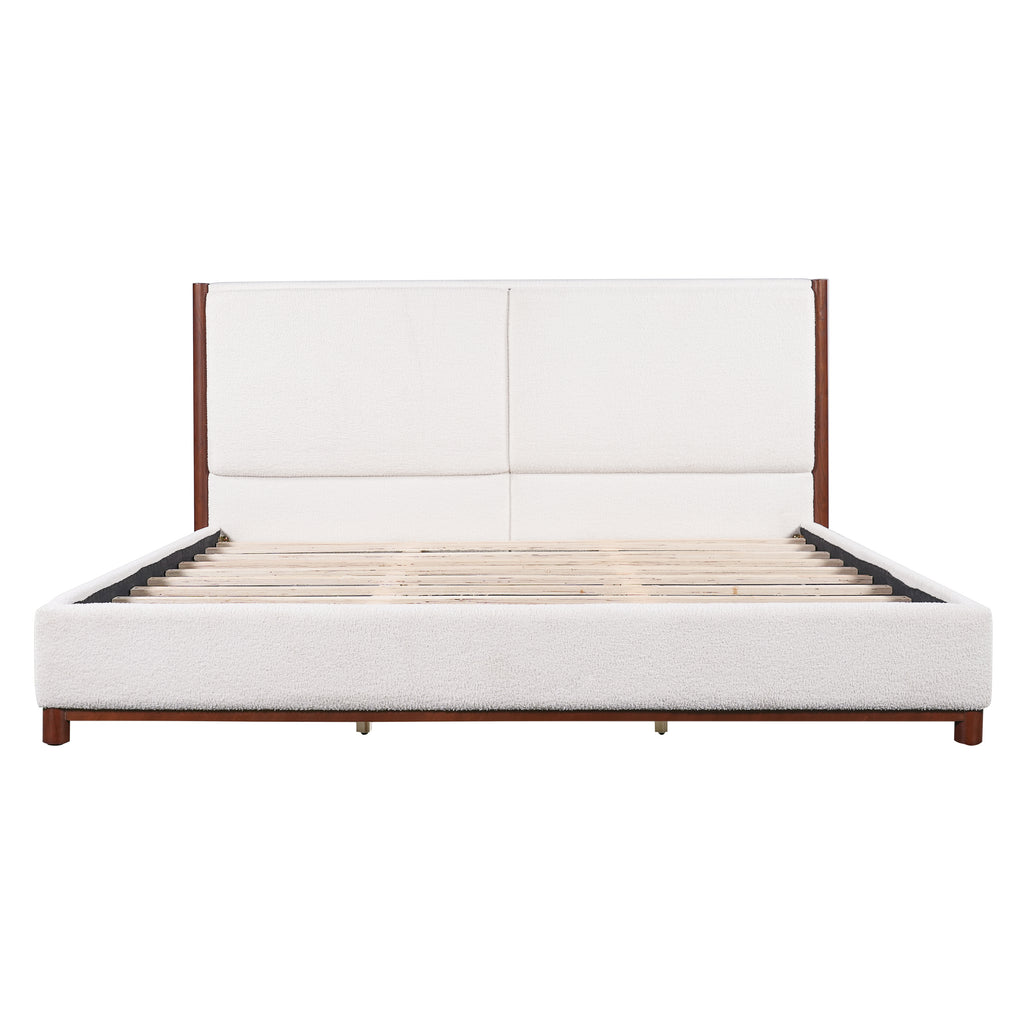 King Size Upholstered Bed Frame