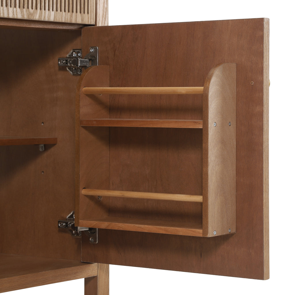 30 Inch Freestanding Farmhouse Bathroom Vanity with Integrated Sink Top